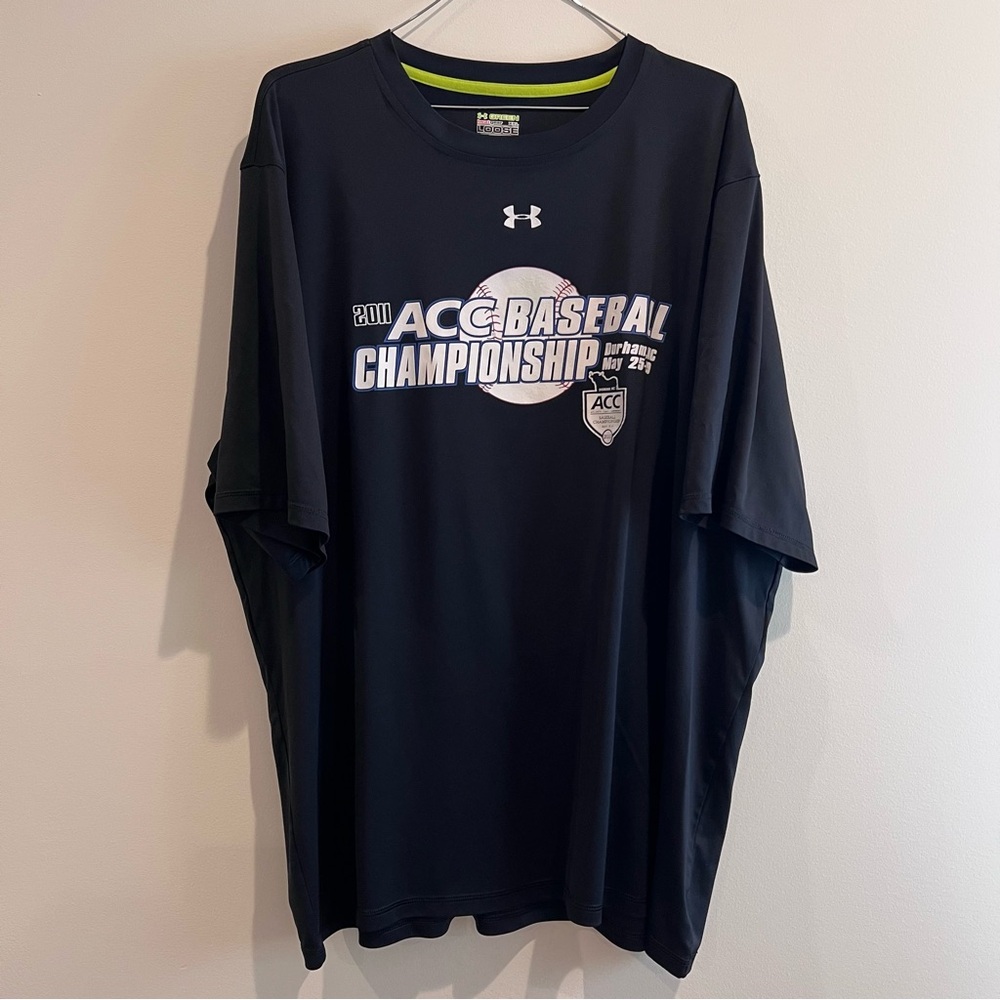 Under Armour ACC 2011 baseball championship T-shirt mens size XXL